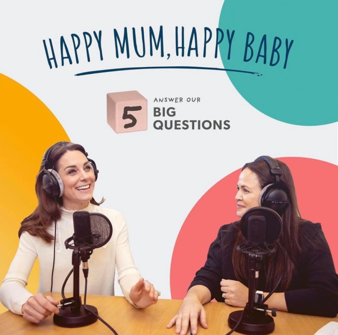 Kate Middleton spoke about hyperemesis gravidarum on the Happy Mum, Happy Baby podcast
